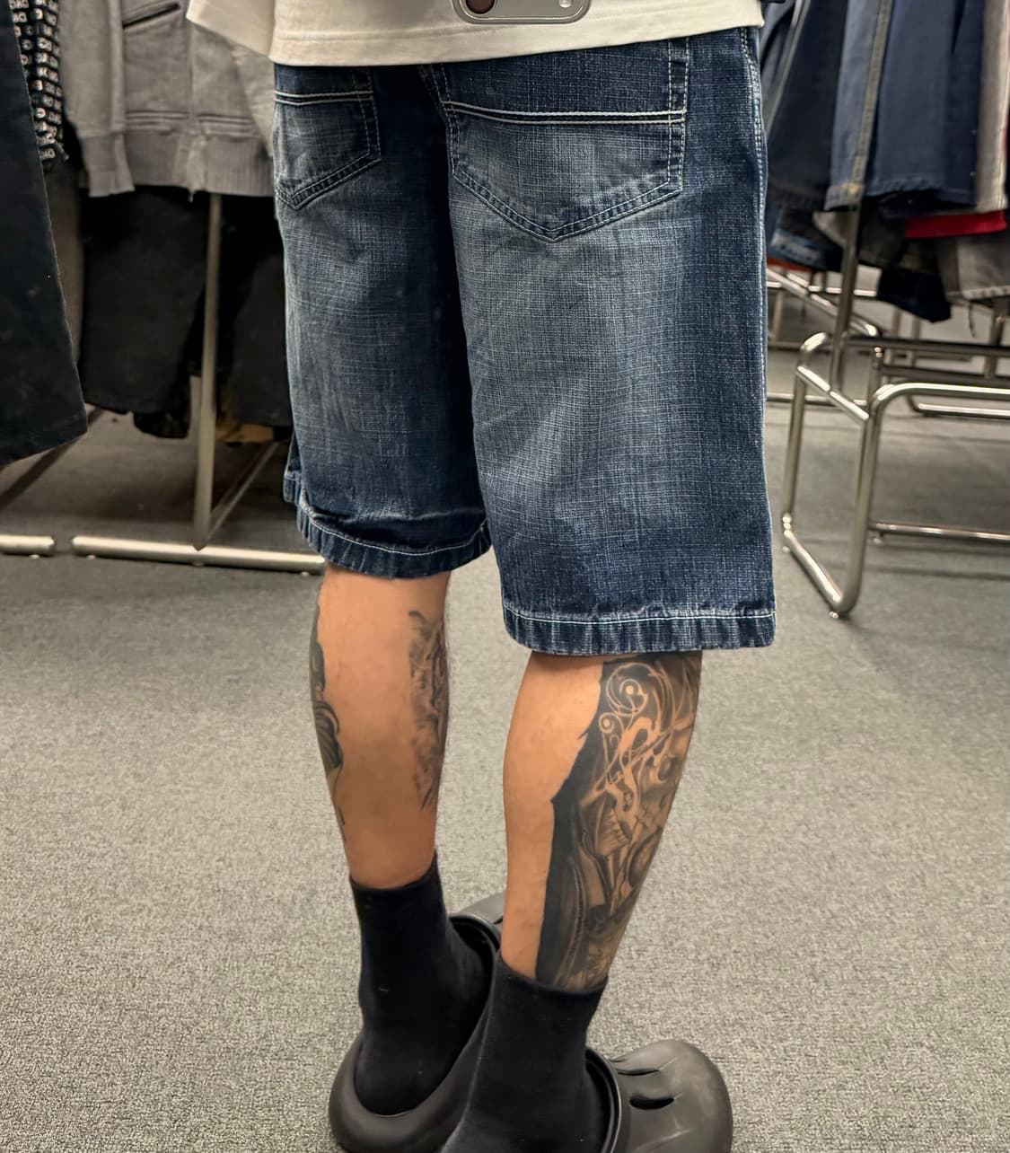 32)Southpole 빈티지 워싱 버뮤다 데님팬츠 상품이미지2