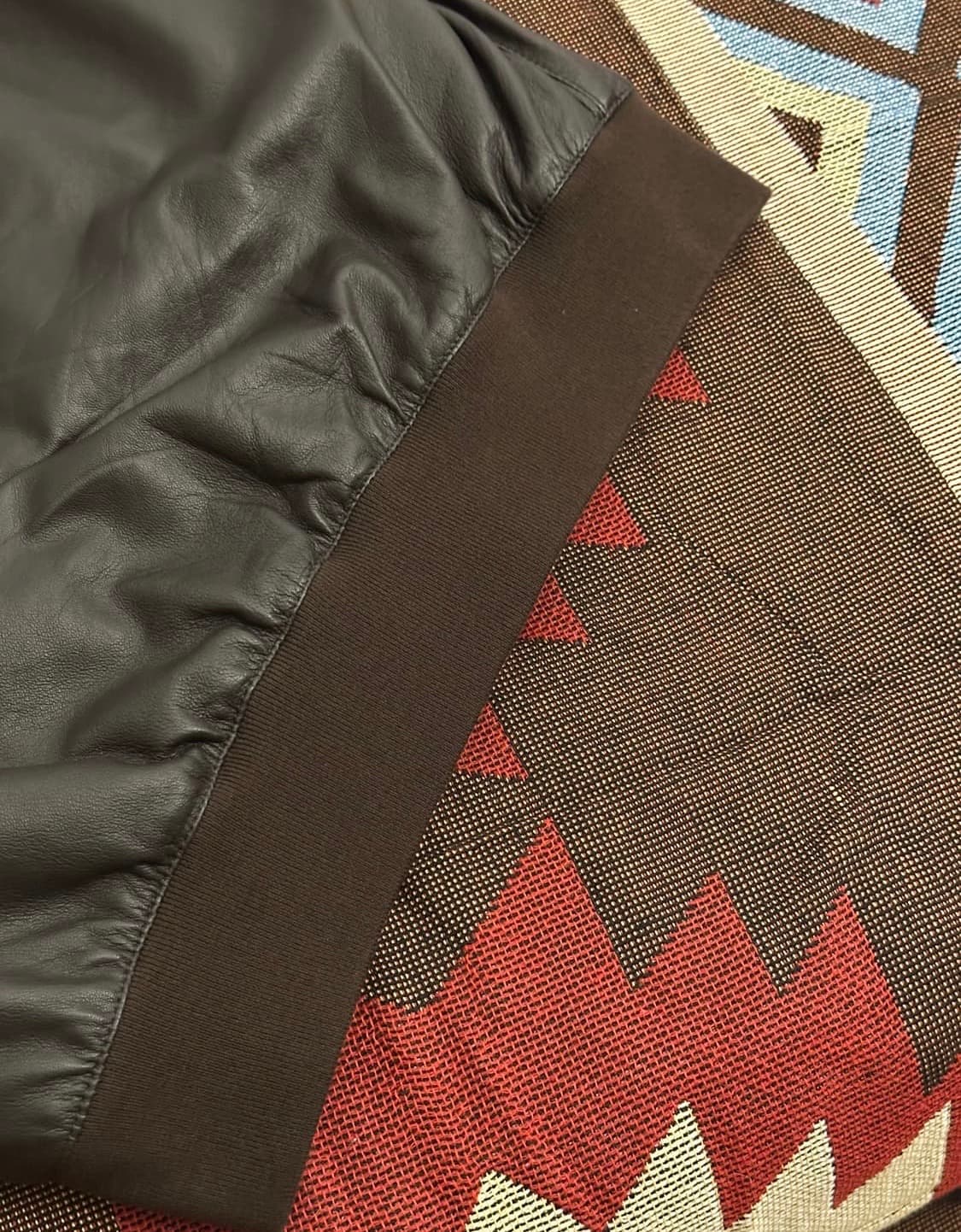 바라쿠타 G9 레더 자켓 다크브라운 (40) 상품이미지4