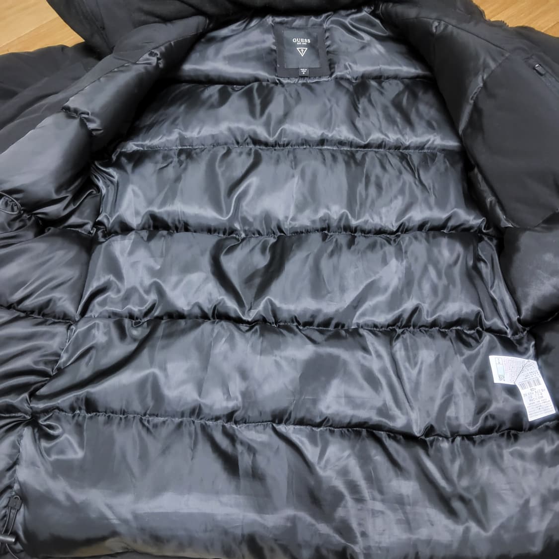 guess 게스 오리털 패딩 정장패딩 하프 덕다운 후드 남자 여자 95 상품이미지4
