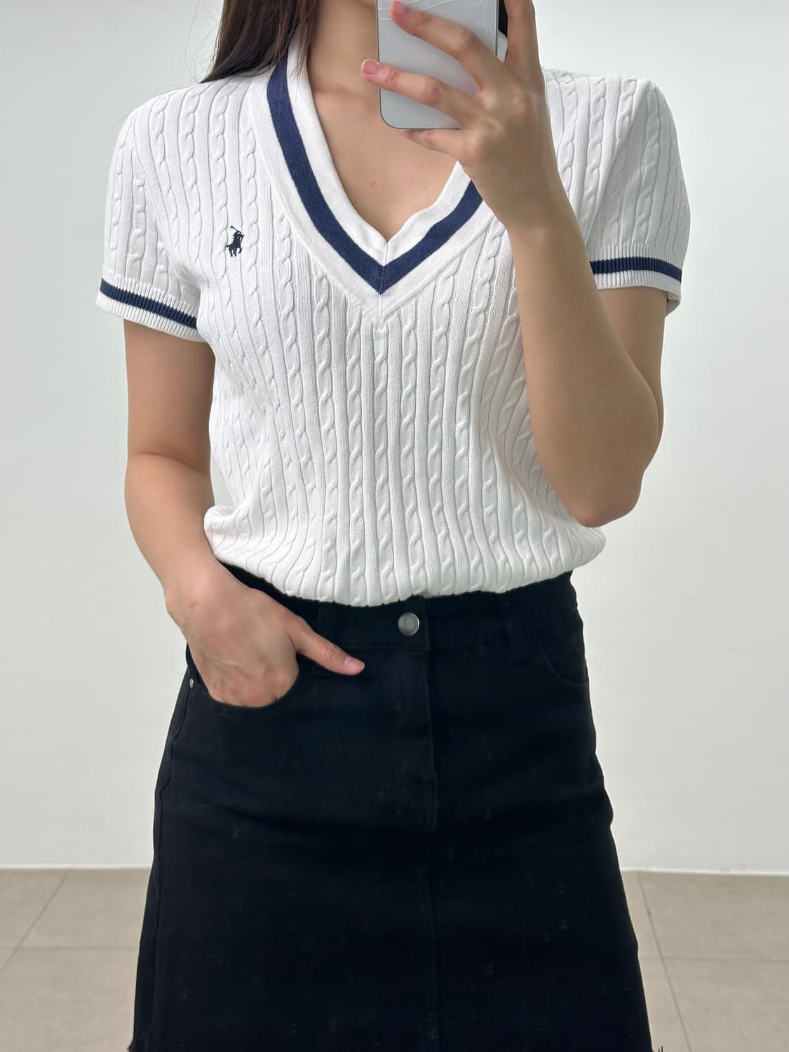 폴로랄프로렌 반팔 니트 상품이미지1