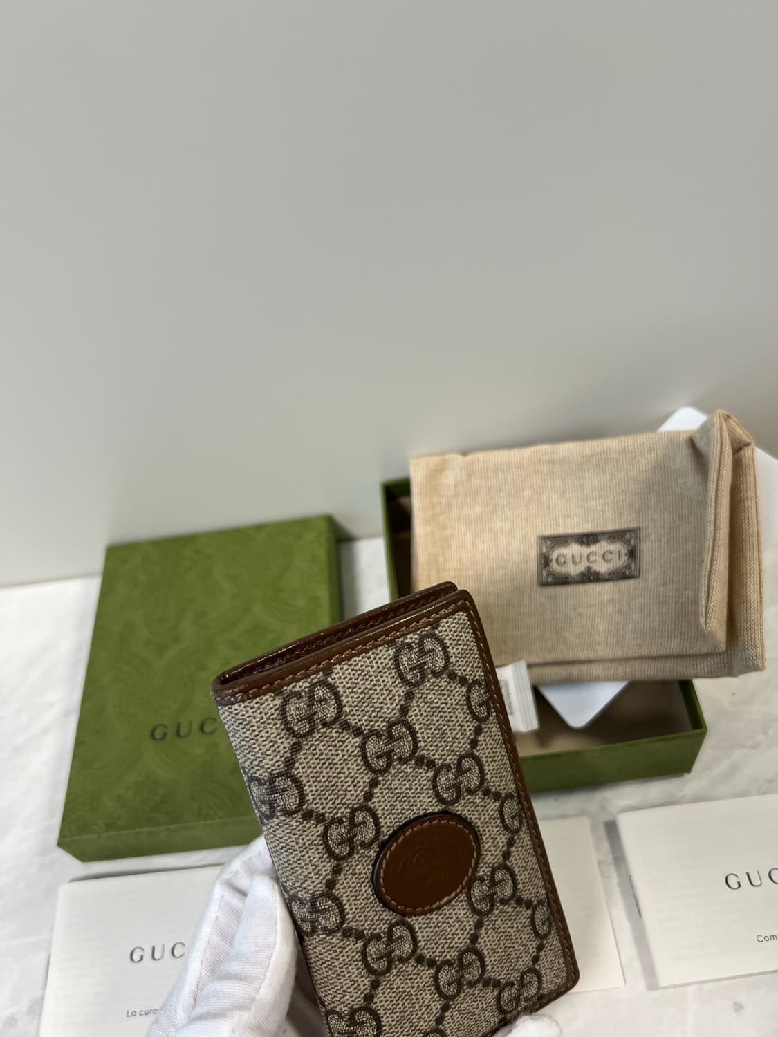 구찌 인터로킹 롱오거나이저 카드지갑 상품이미지4