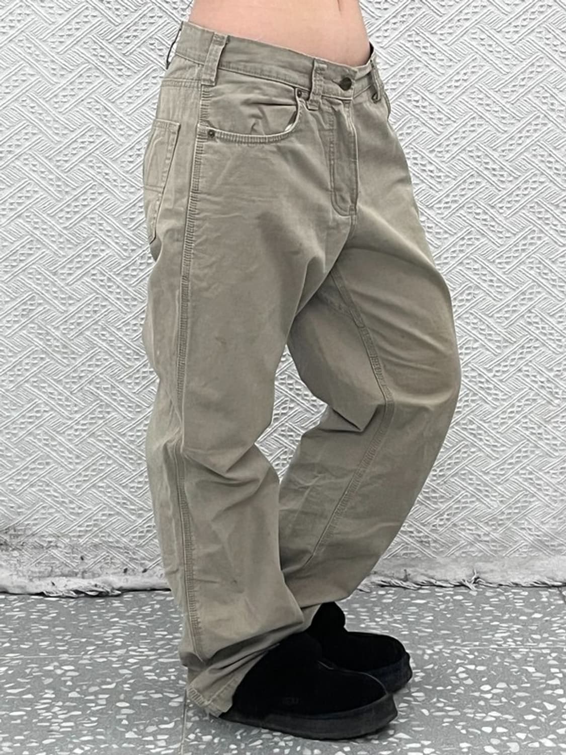 칼하트 빈티지 캐주얼 워크 코튼팬츠 면바지 32인치 C08992 상품이미지2