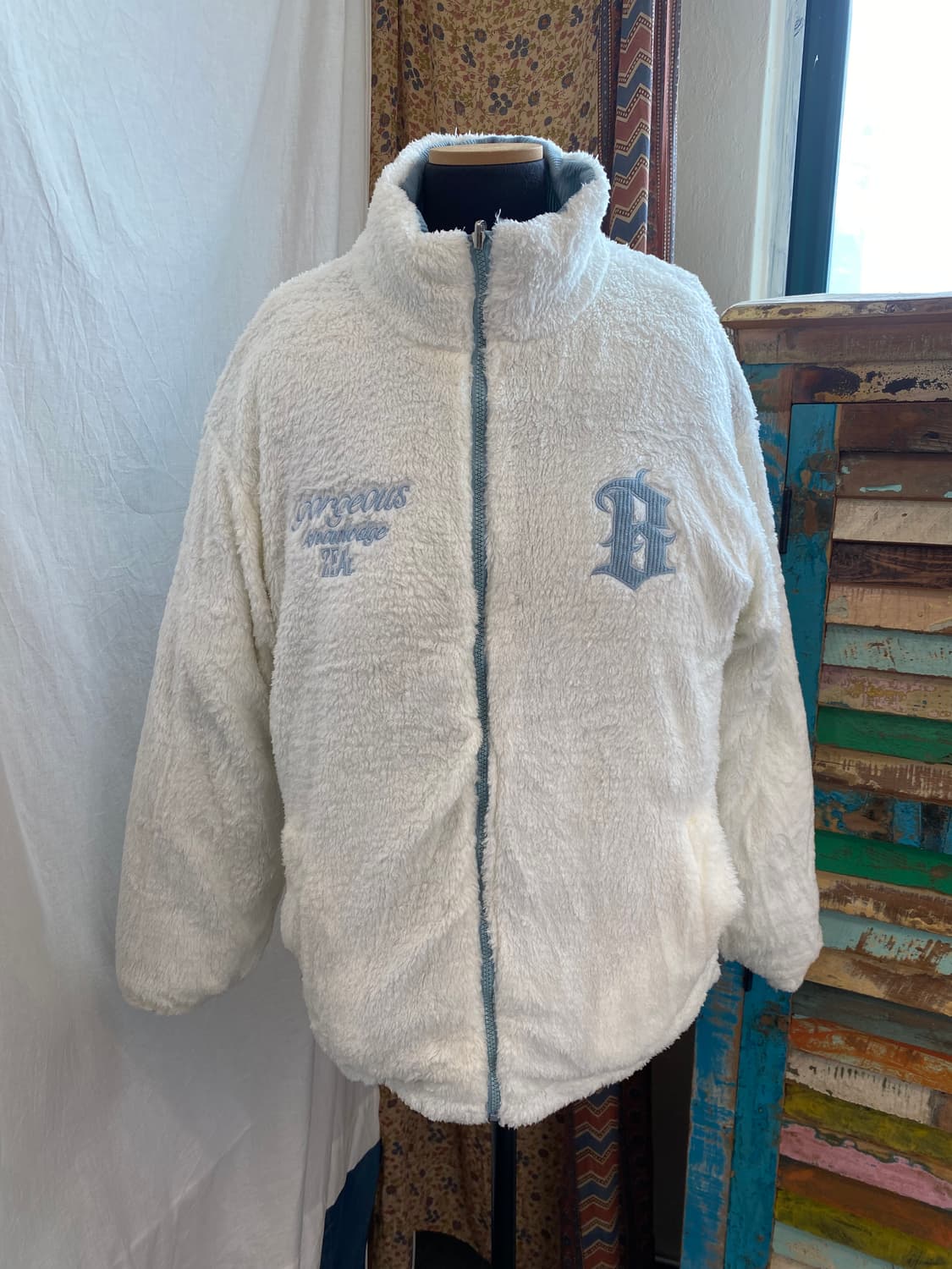 스카이블루 리버시블 패딩(F) 상품이미지8