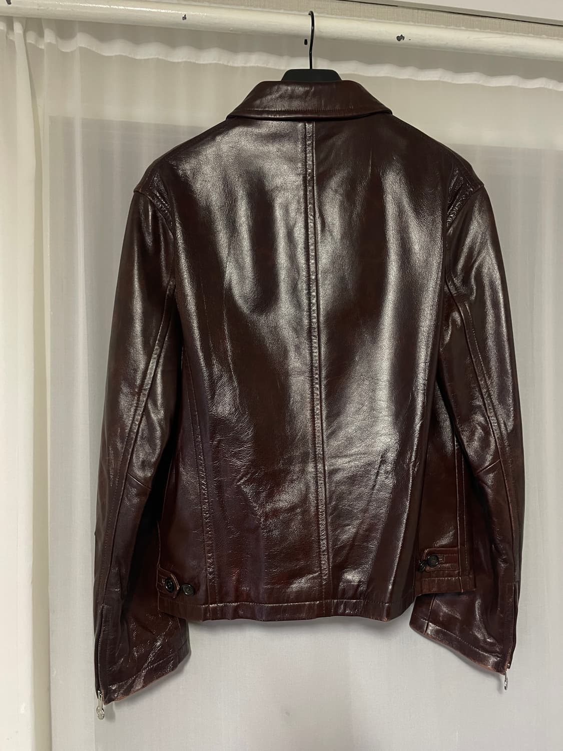 [44] 아크네스튜디오 양가죽 레더자켓 상품이미지2