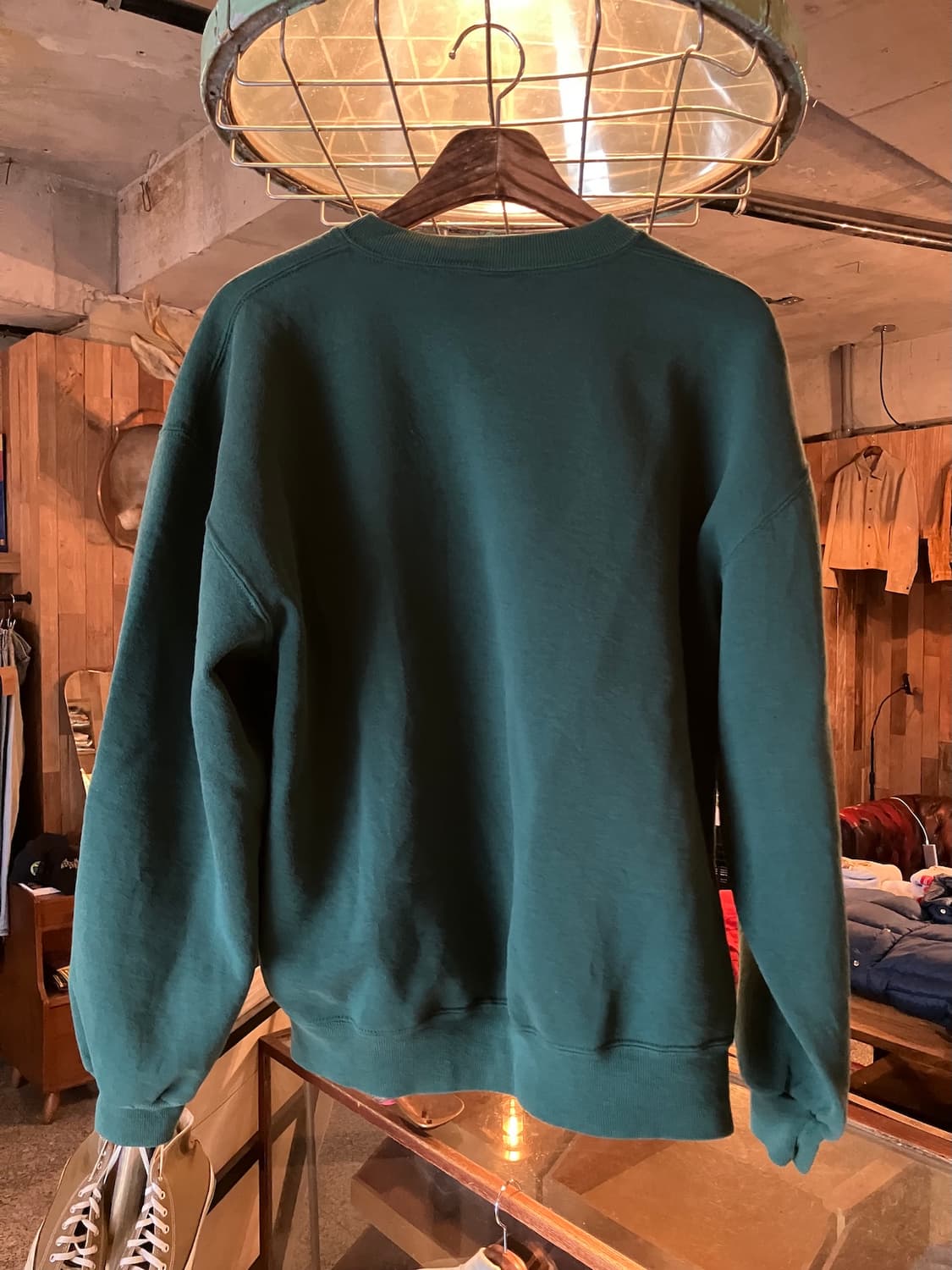 90s USA 빈티지 러셀 플레인 스웻 셔츠 맨투맨 상품이미지4