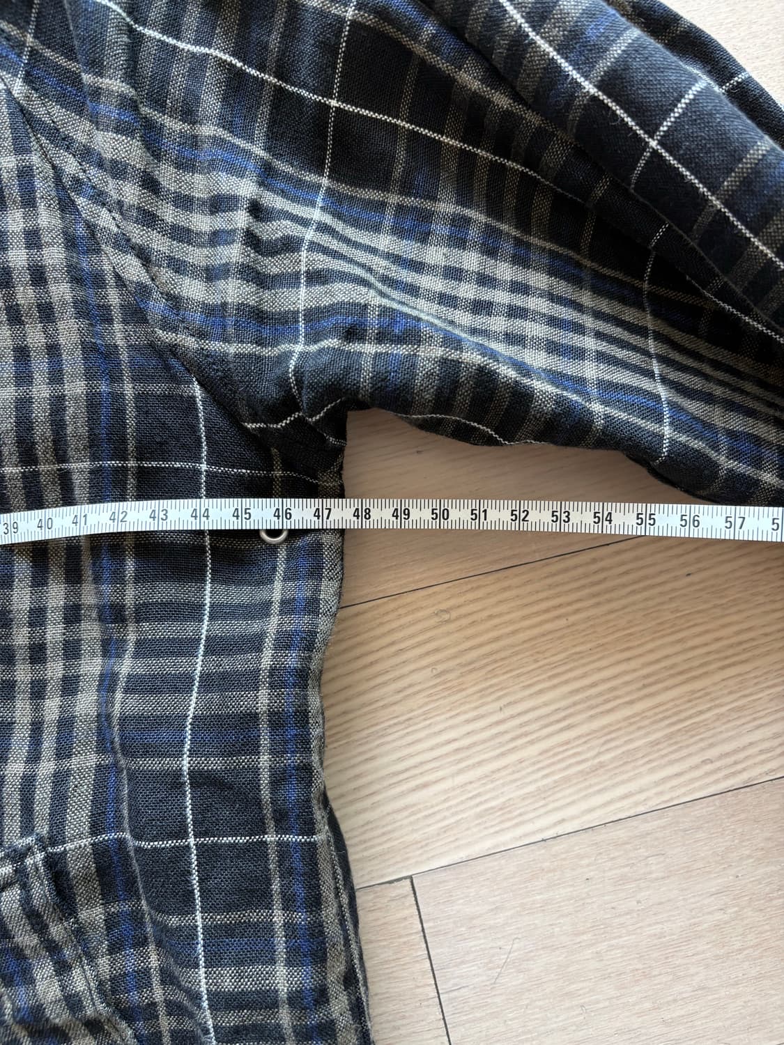 소프넷 마드라스 리넨 자켓 S 상품이미지7