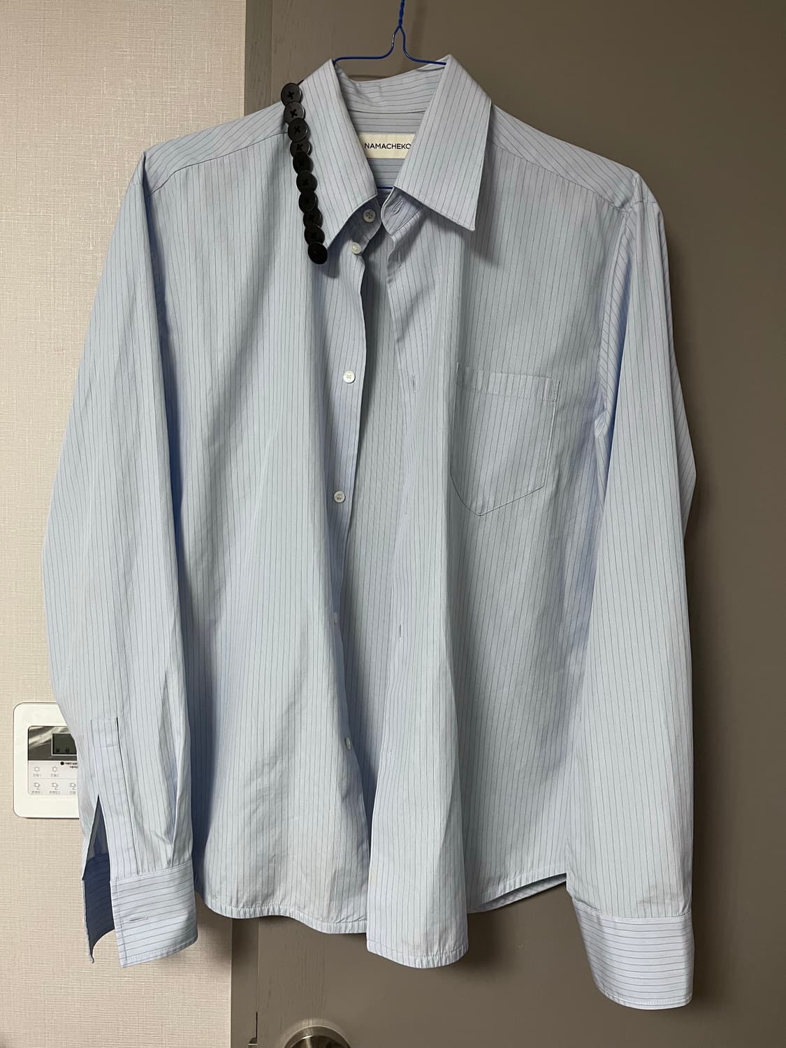 Namacheko metal button shirts 상품이미지1