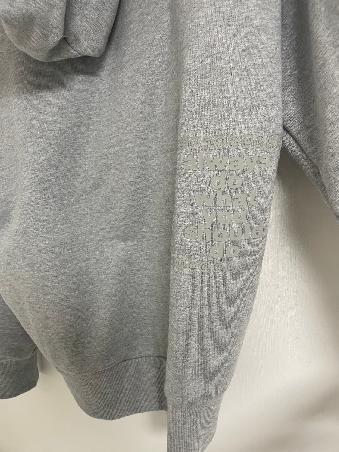 always do what you should do 3116 후드집업s 상품이미지2