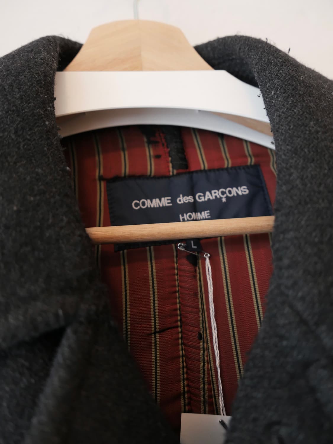 꼼데가르송 옴므 코트 상품이미지4