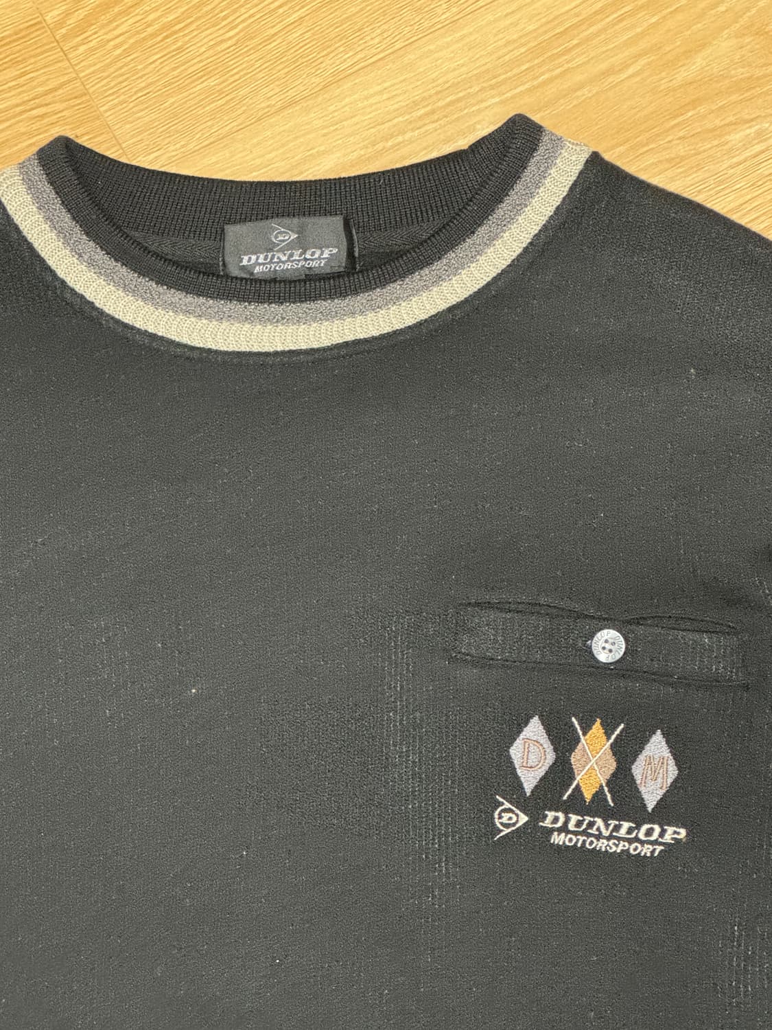 DUNLOP 던롭 모터스포츠 크루넥 니트 상품이미지2