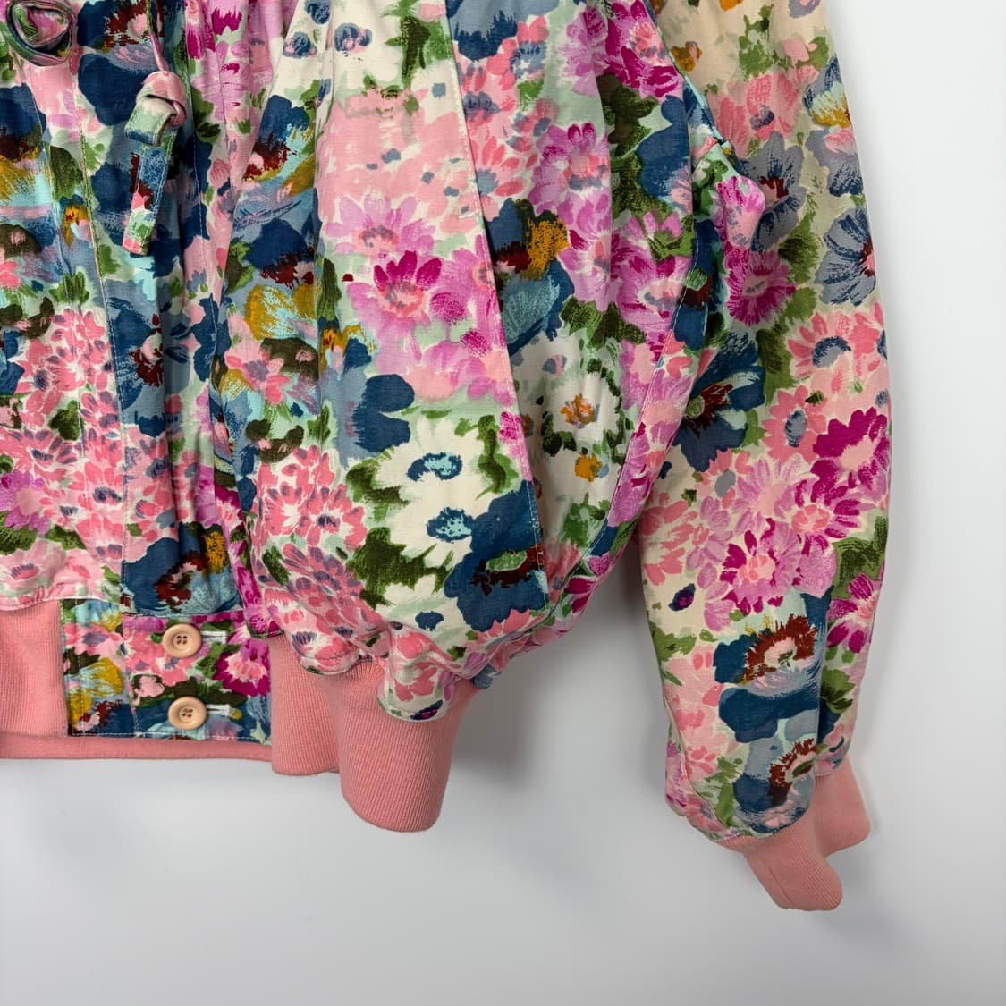 80s 이세이미야케 오버핏 패턴 후드 자켓 상품이미지7