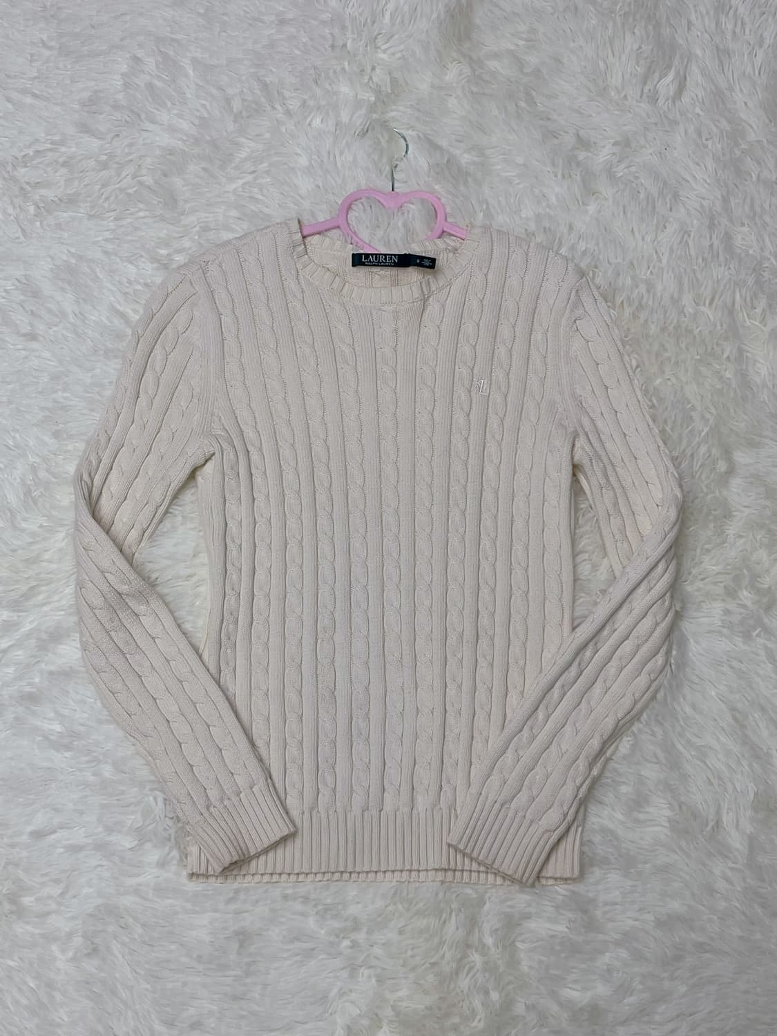 랄프로렌 꽈배기 니트 상품이미지1