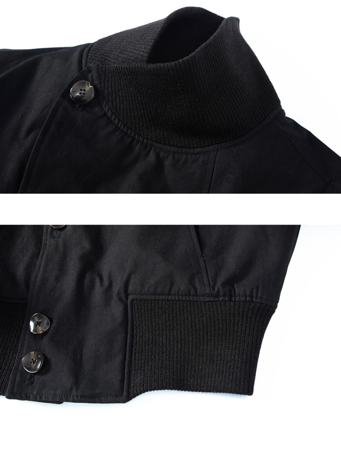 플리즈노팔로우 Sena High Neck Button Jacket 상품이미지3