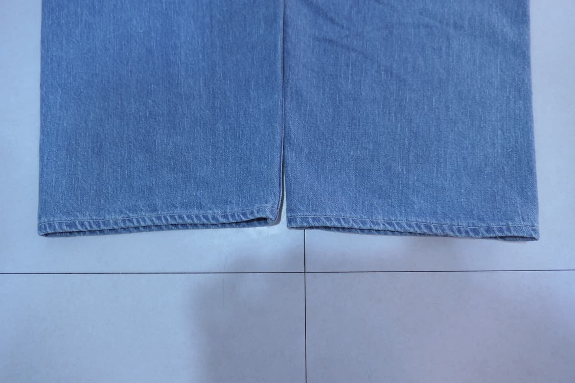 오라리 24SS 셀비지 페이디드 라이트 데님 4 상품이미지5