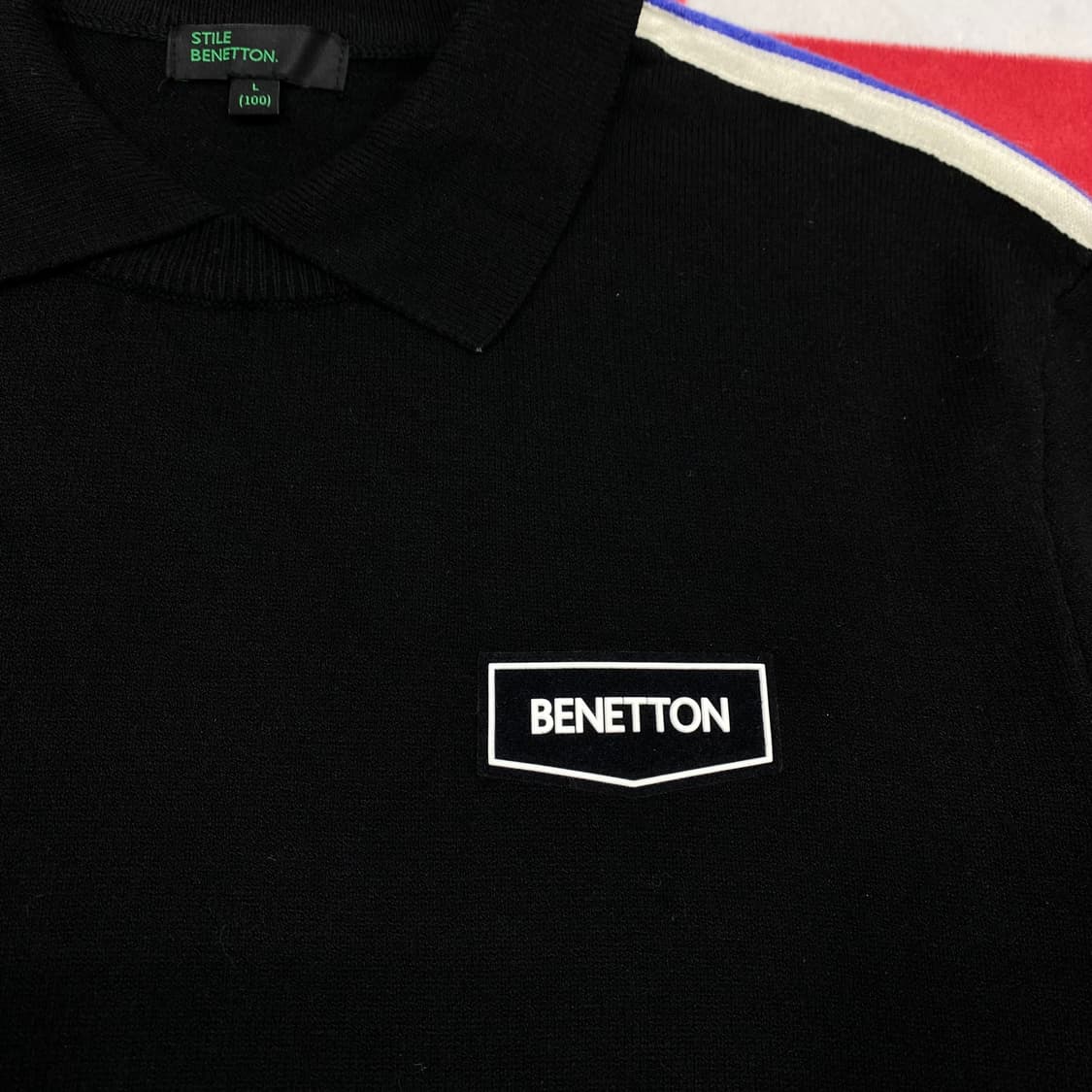 베네통 카라니트 L 상품이미지4