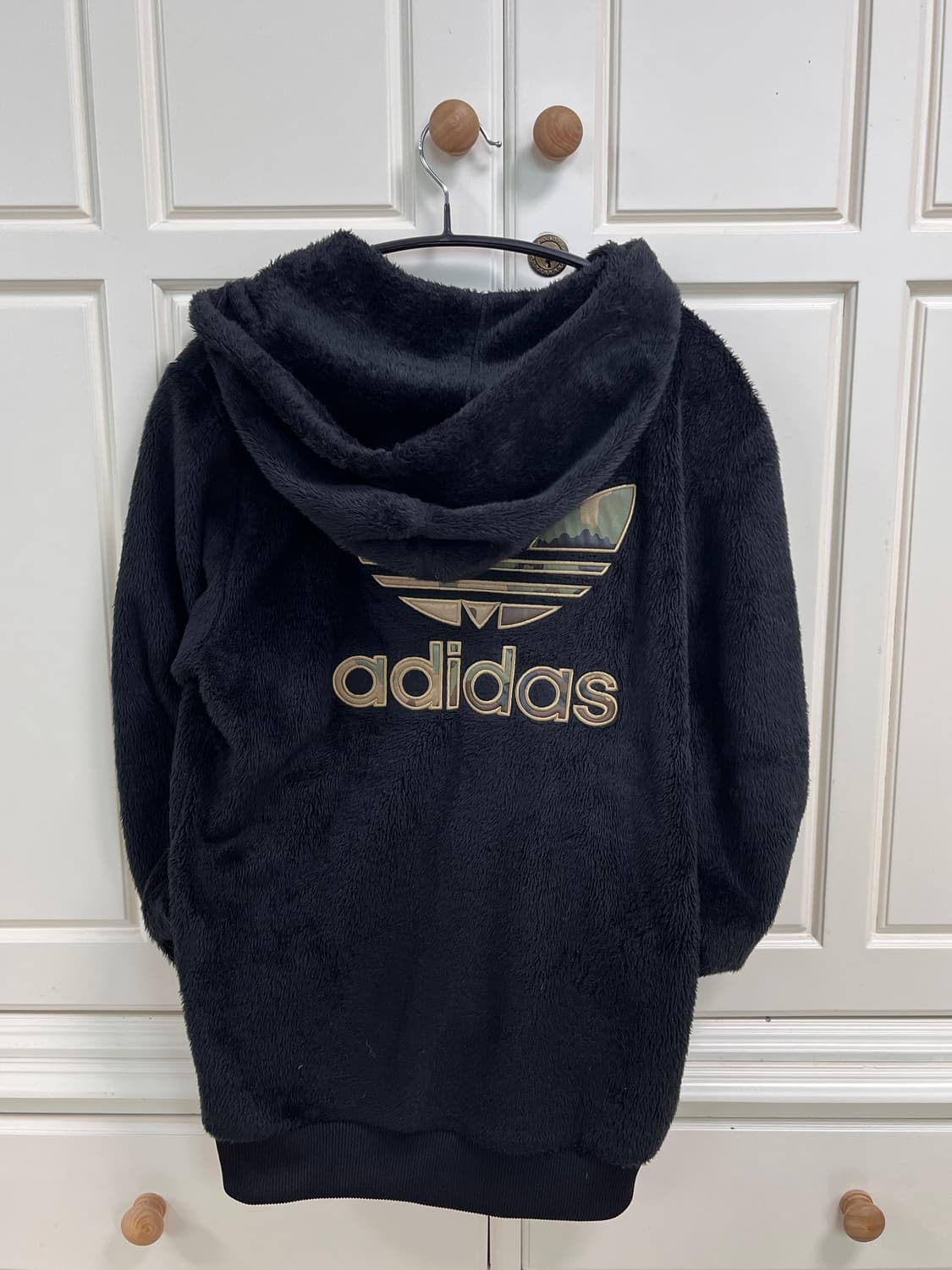 아디다스 후리스 집업 L 85 남녀공용 카모 상품이미지2