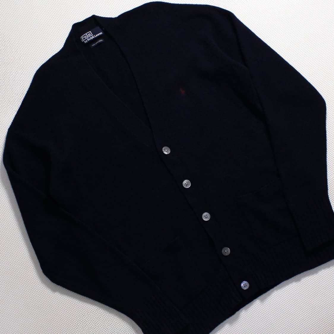 Polo 폴로 랄프로렌 블랙 니트 가디건 상품이미지2