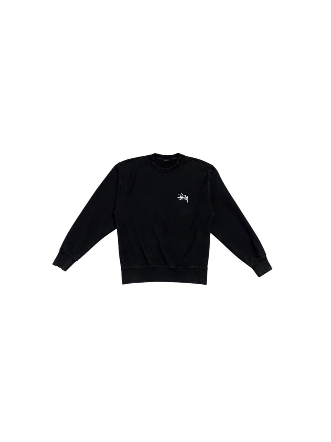 스투시 맨투맨 블랙 S 상품이미지1