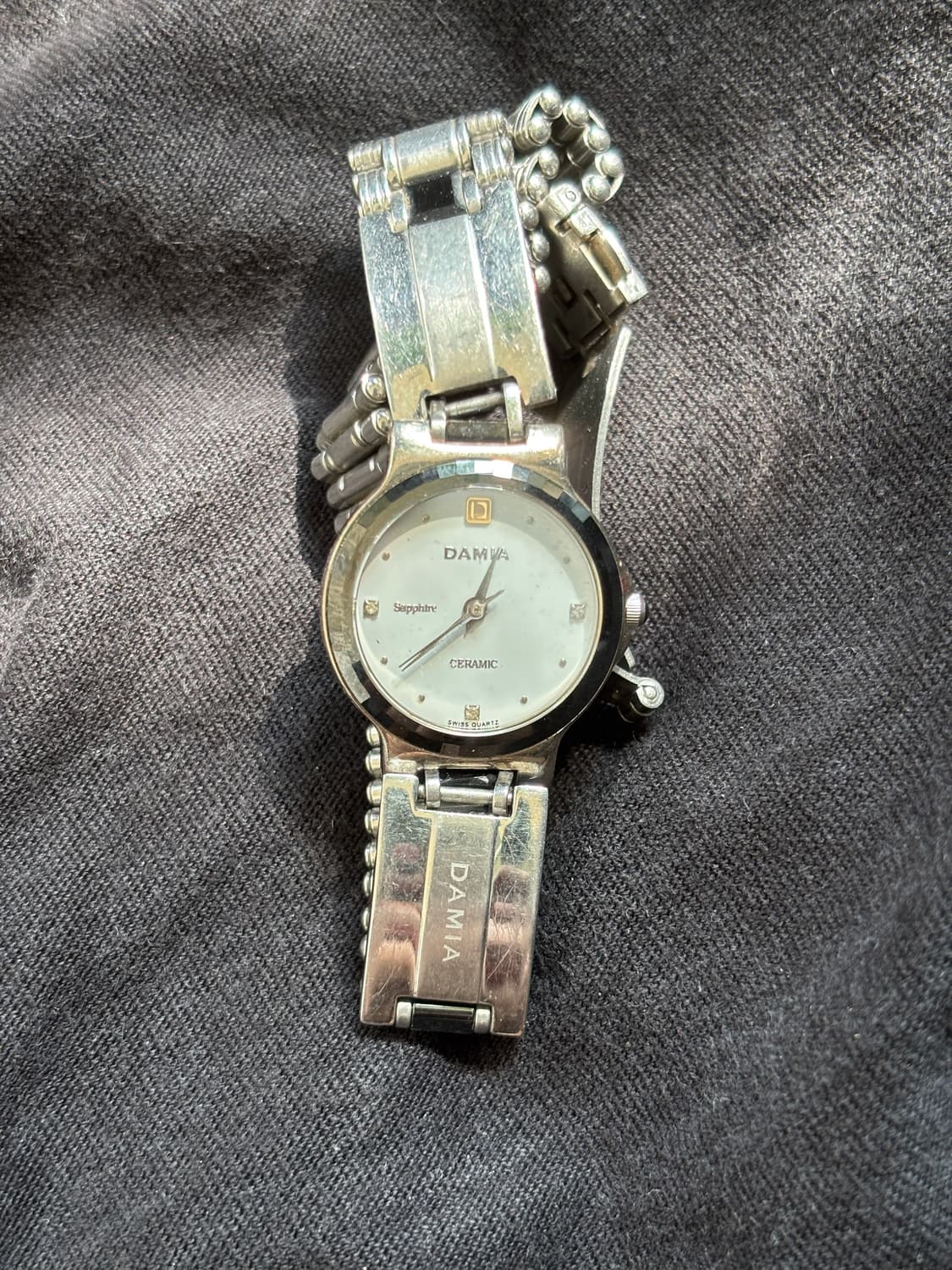 vintage damia metal watch 다미야 시계 상품이미지1