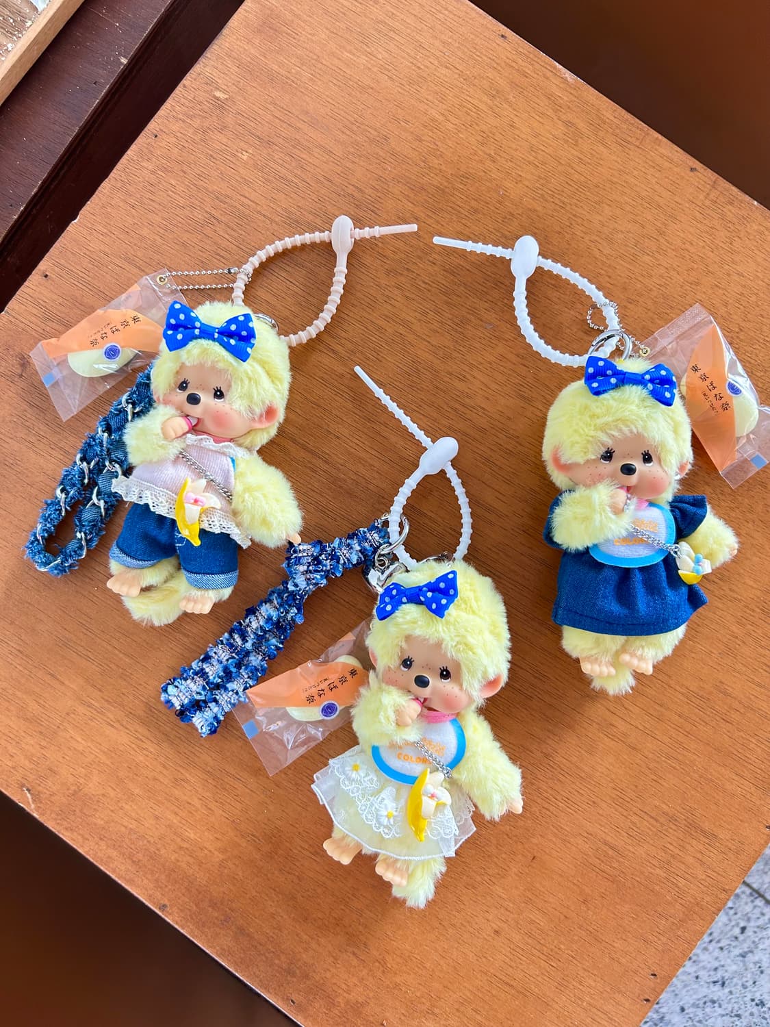 (79)정품몬치치 커스텀키링🍌🙈도쿄바나나💛-3 상품이미지3