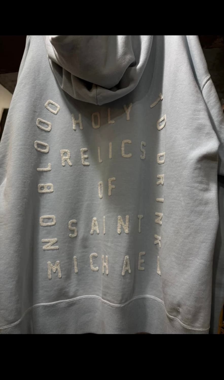 SAINT MICHAEL 세인트 미카엘 펠트 후드 XL 상품이미지2