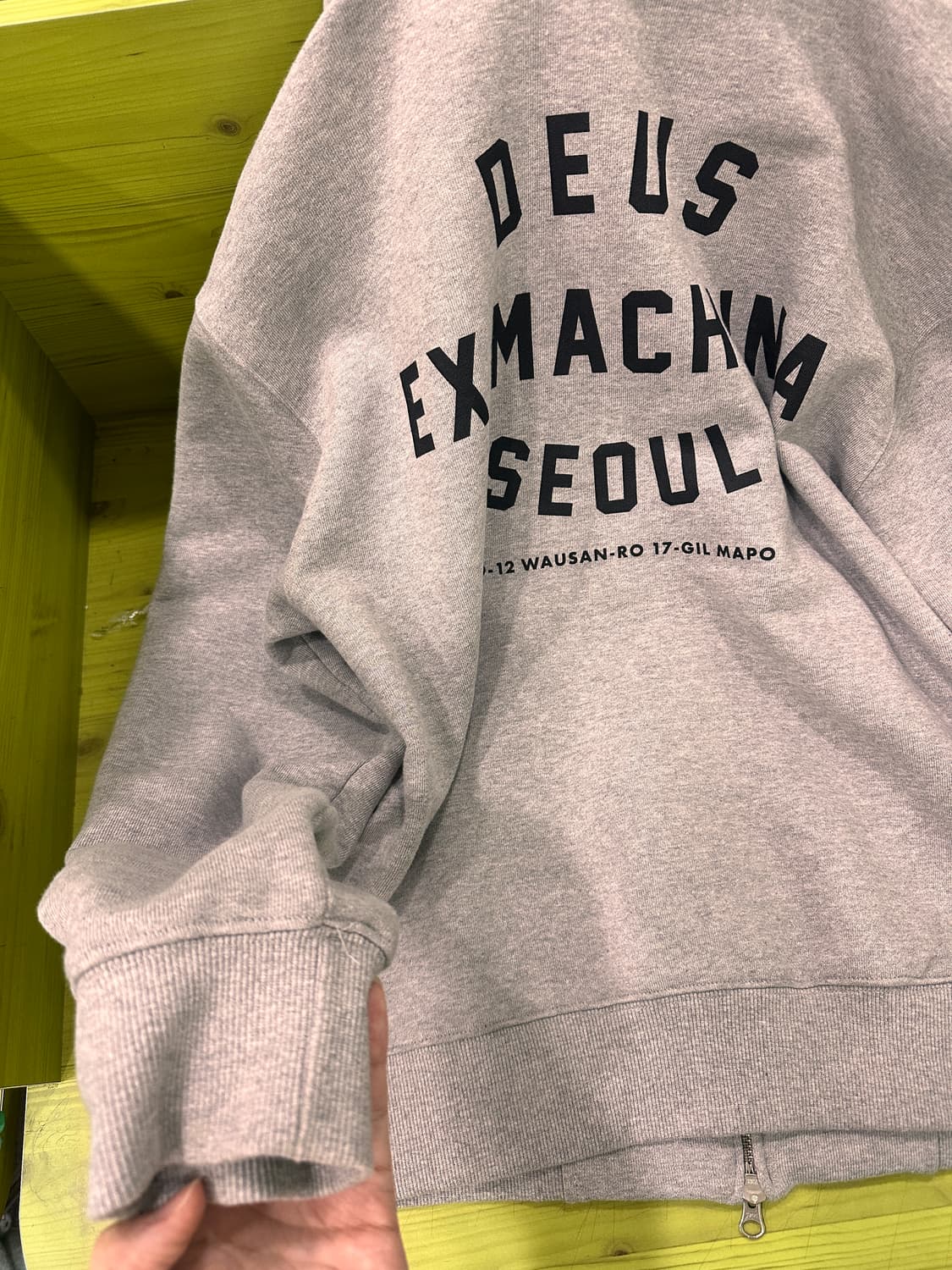 데우스 후드집업 m 상품이미지2