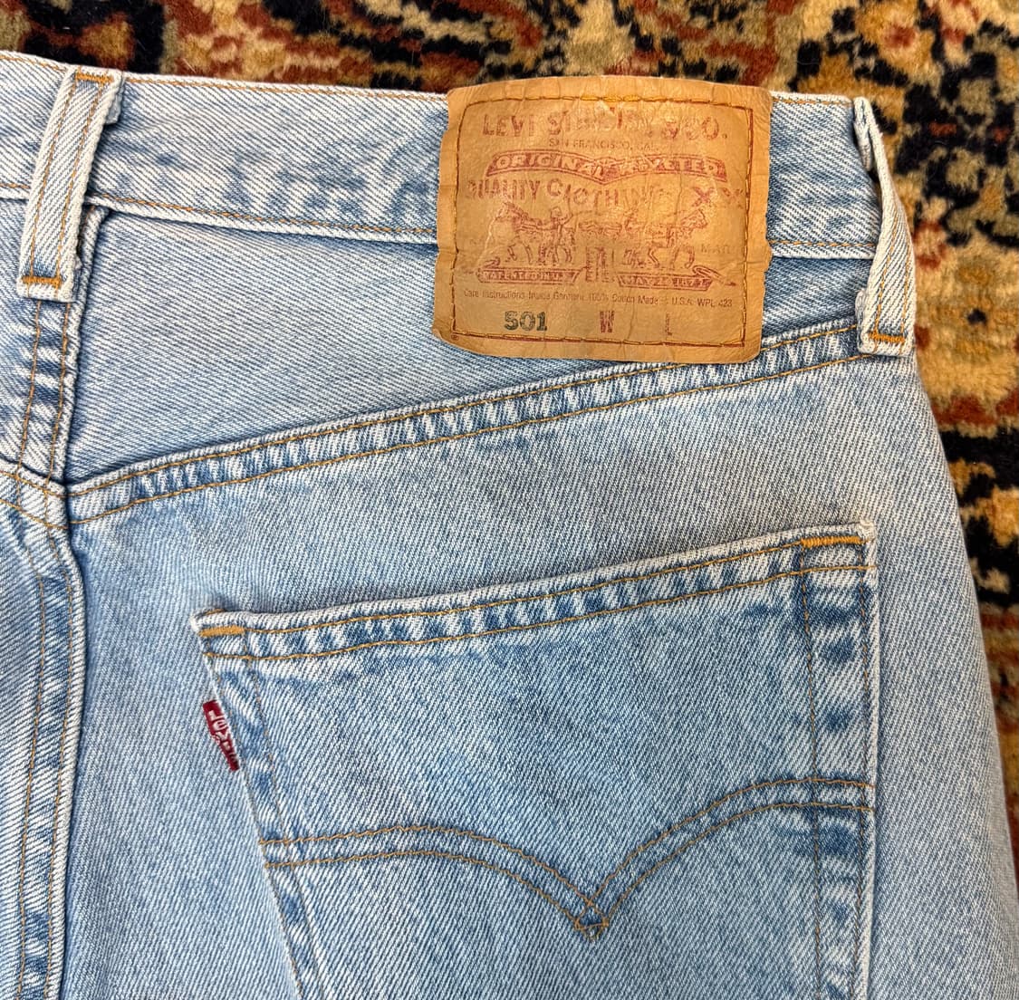USA 빈티지 리바이스 501 31(29~30) 563 상품이미지3