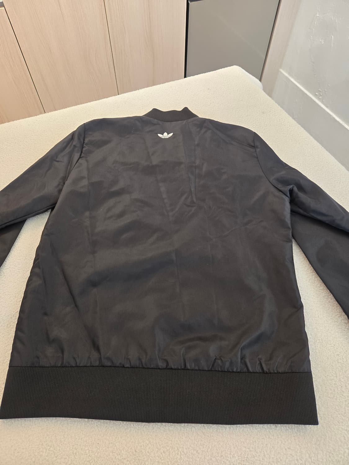 아디다스 블랙 패치 봄버 자켓 M 상품이미지8