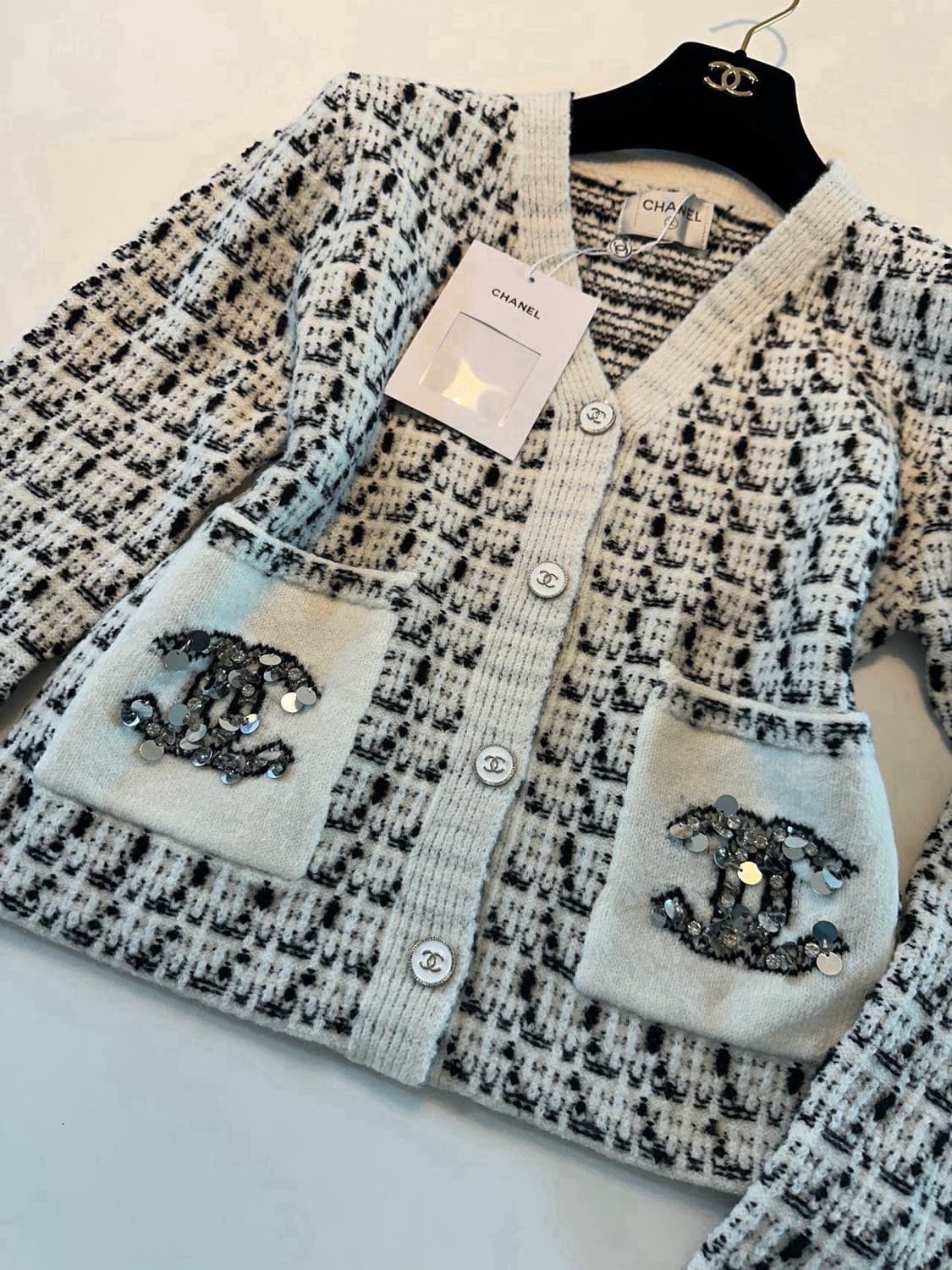 (새상품)샤넬가디건 상품이미지2