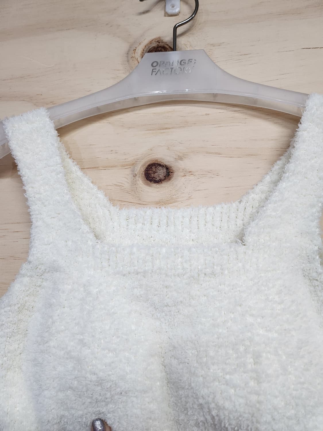 208) 뽀글 캡 크롭나시 상품이미지3