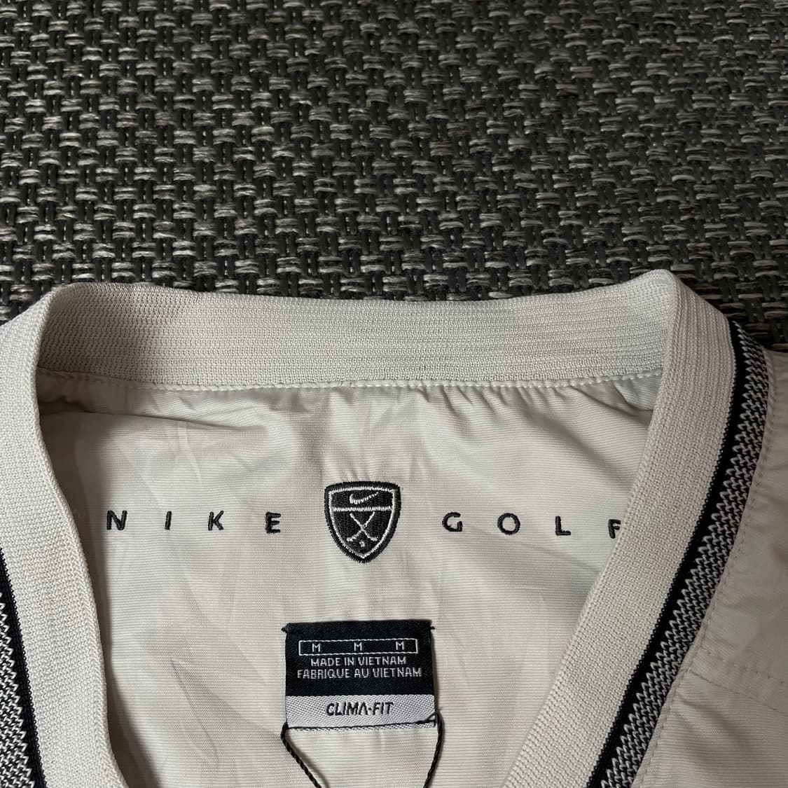 나이키 골프 아이보리 브이넥 클라이마핏 웜업 M 상품이미지4