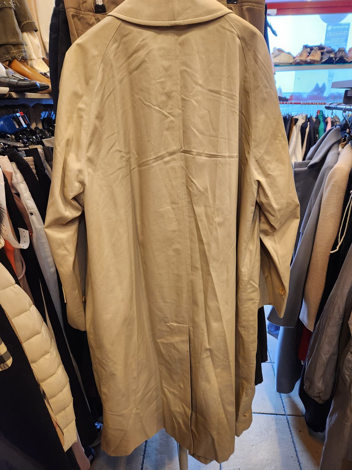 버버리 싱글코트 상품이미지7