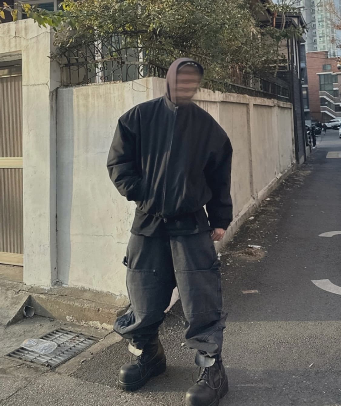 [OS]논노드 몰스킨 봄버 블랙 상품이미지4