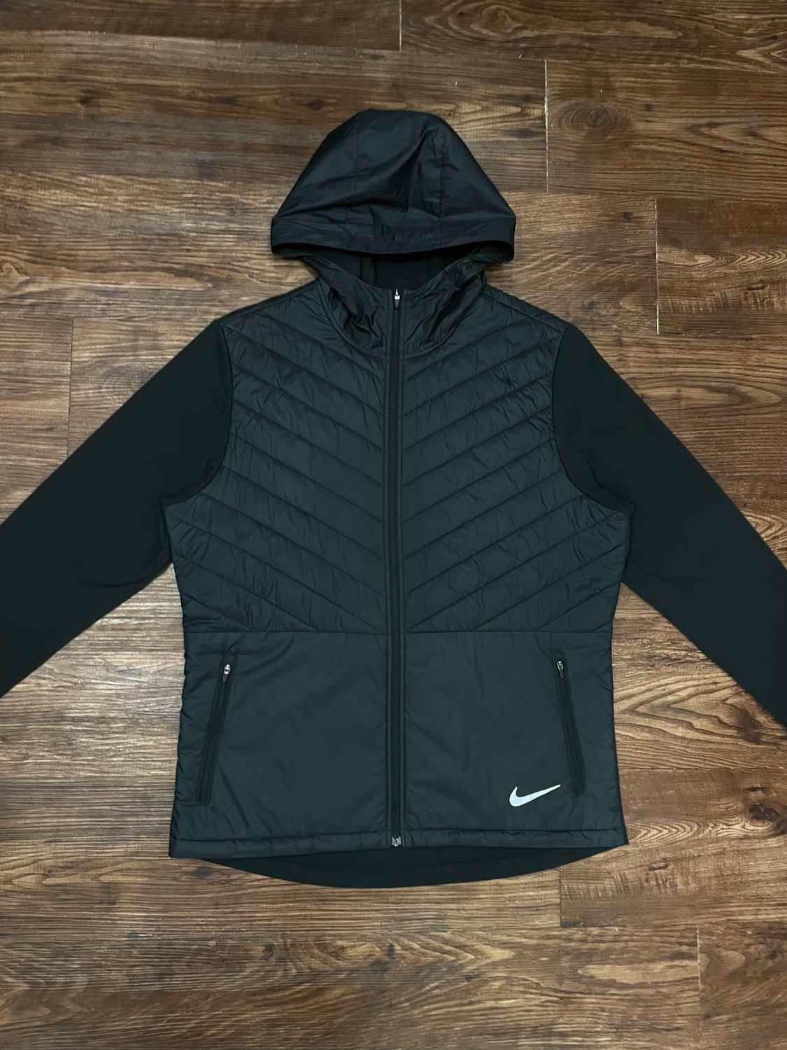 나이키 러닝 에어로레이어 자켓 블랙 상품이미지2