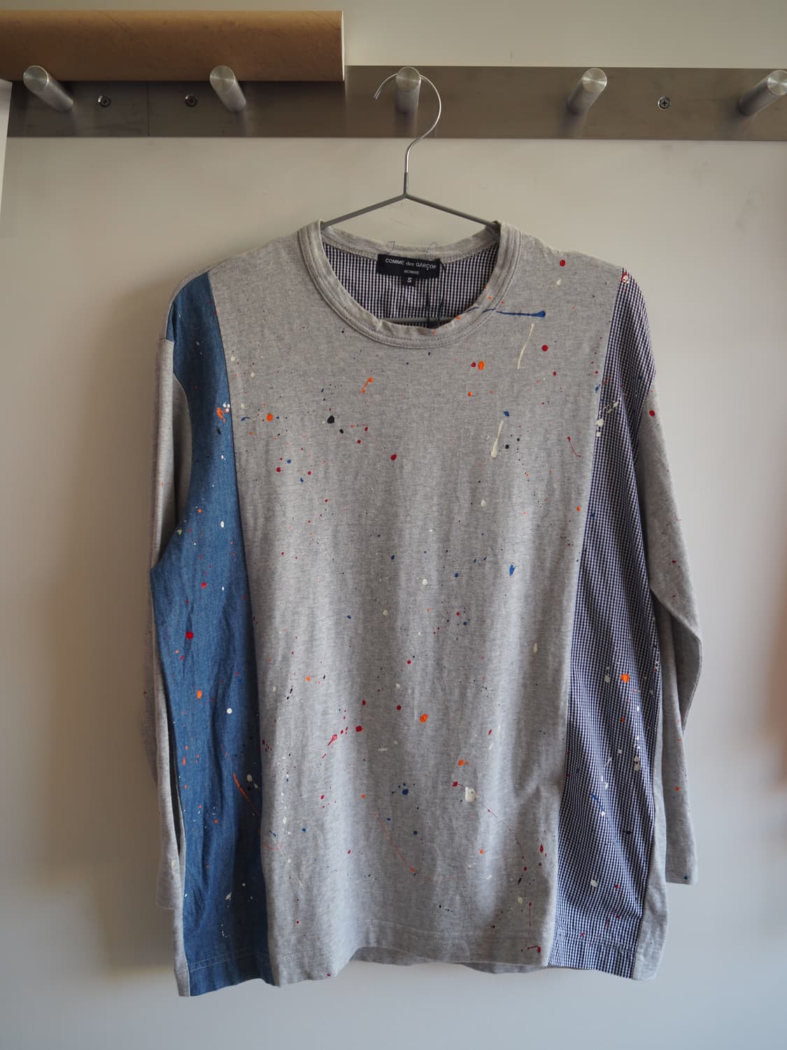 꼼데가르송 옴므 AD2011 페인팅 롱슬리브 상품이미지1