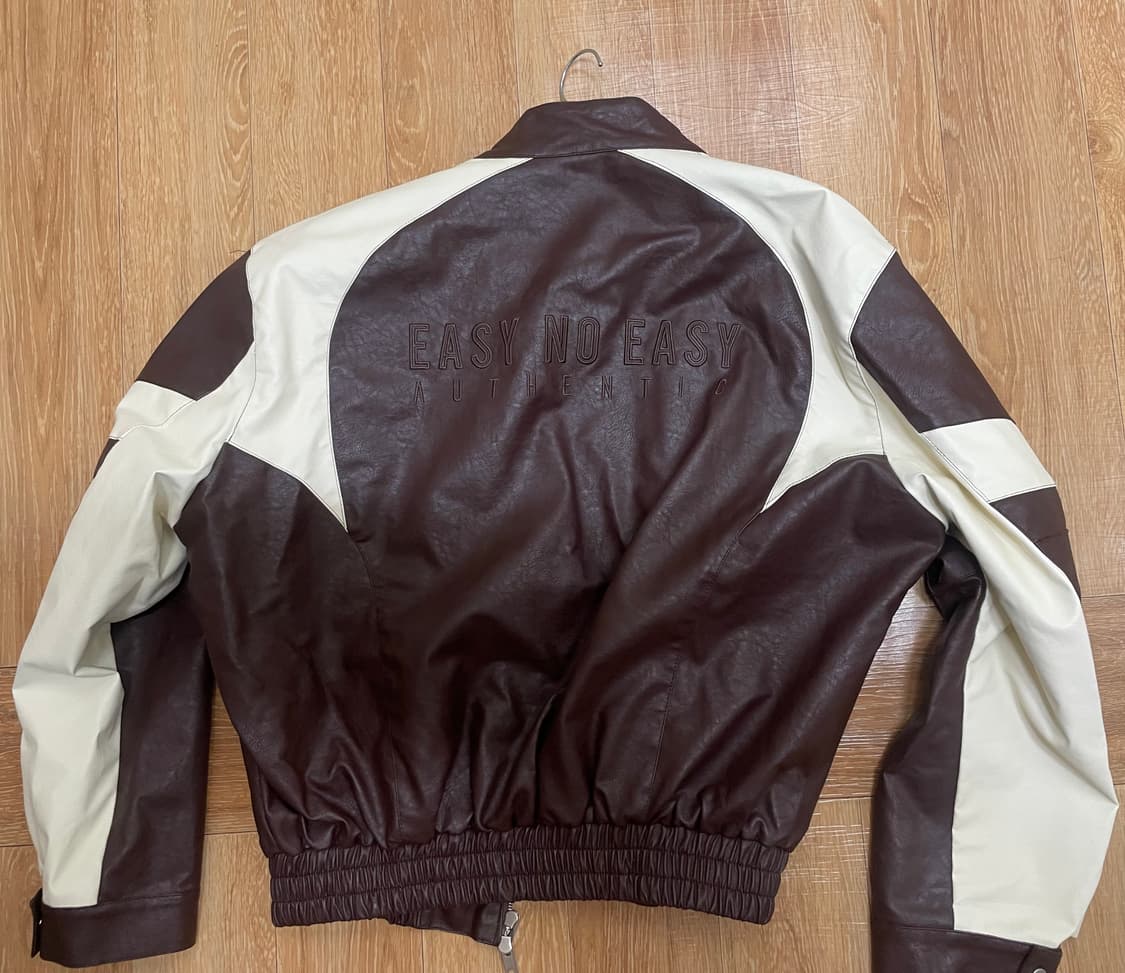 이지노이지 레이서 자켓 - 브라운 상품이미지5