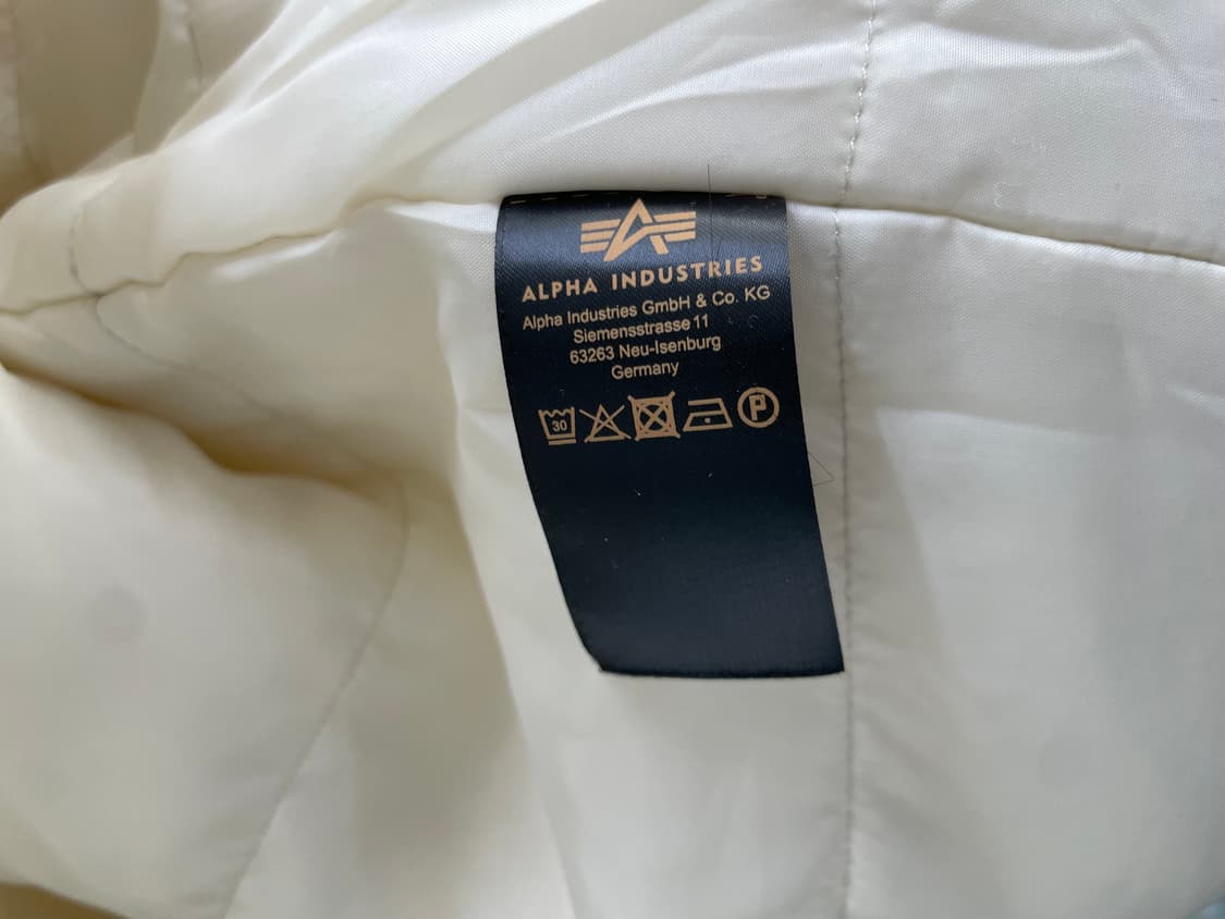 알파인더스트리 MA-1 Teddy Jacket(L싸이즈) 상품이미지7