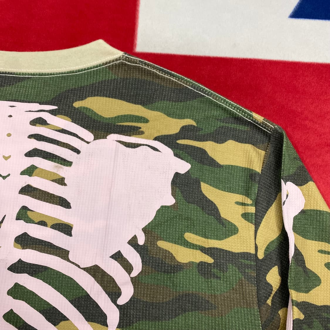 Jpn 카모 본즈 와플 롱슬리브 L 상품이미지6