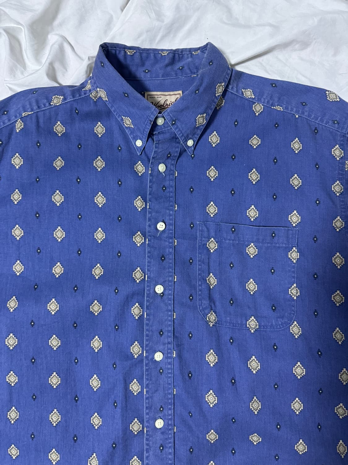 90s usa 울리치 네이티브 패턴 셔츠 상품이미지3