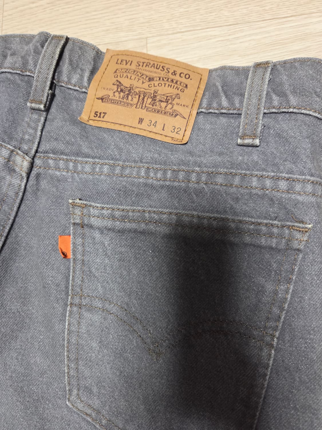 90s LEVIS 517 그레이  95년 517 리바이스 상품이미지3