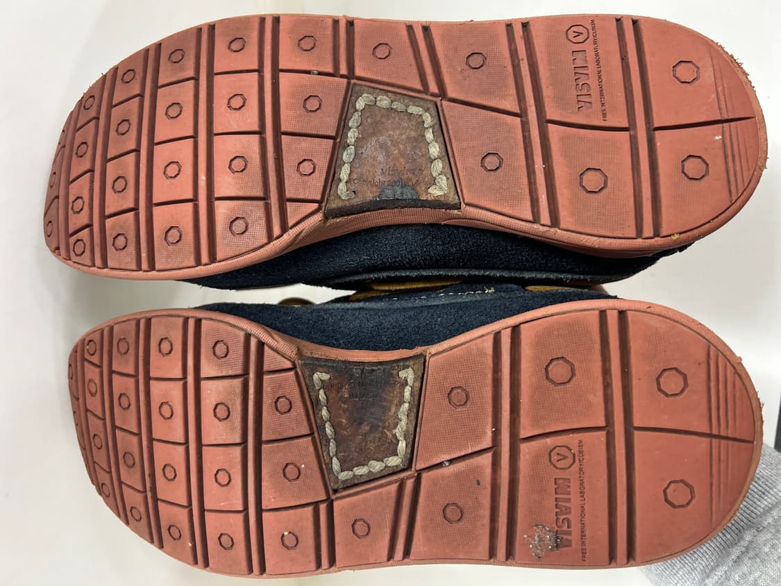 VISVIM 비즈빔 네이비 아메리카나덱 포크 슈즈 9 상품이미지9