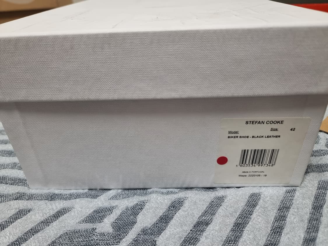 스테판쿡 바이커 더비 42size 블랙 상품이미지5