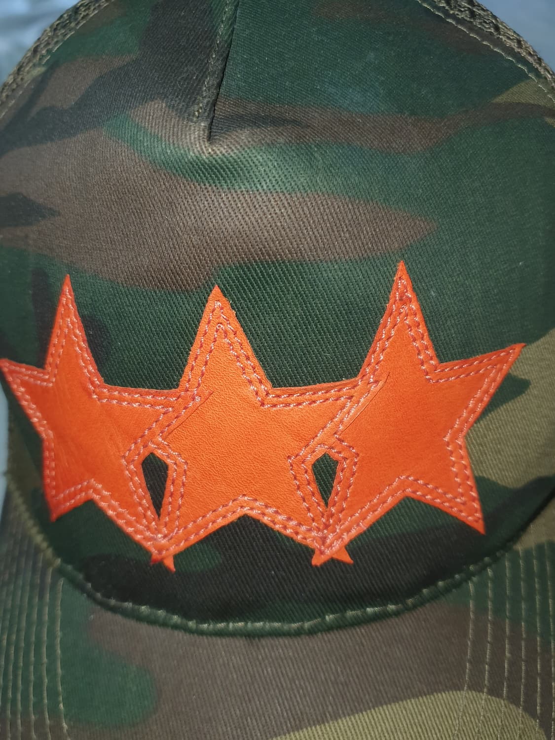 chrome hearts 크롬하츠 레더스타패치 카모스냅백 otto스냅 상품이미지8