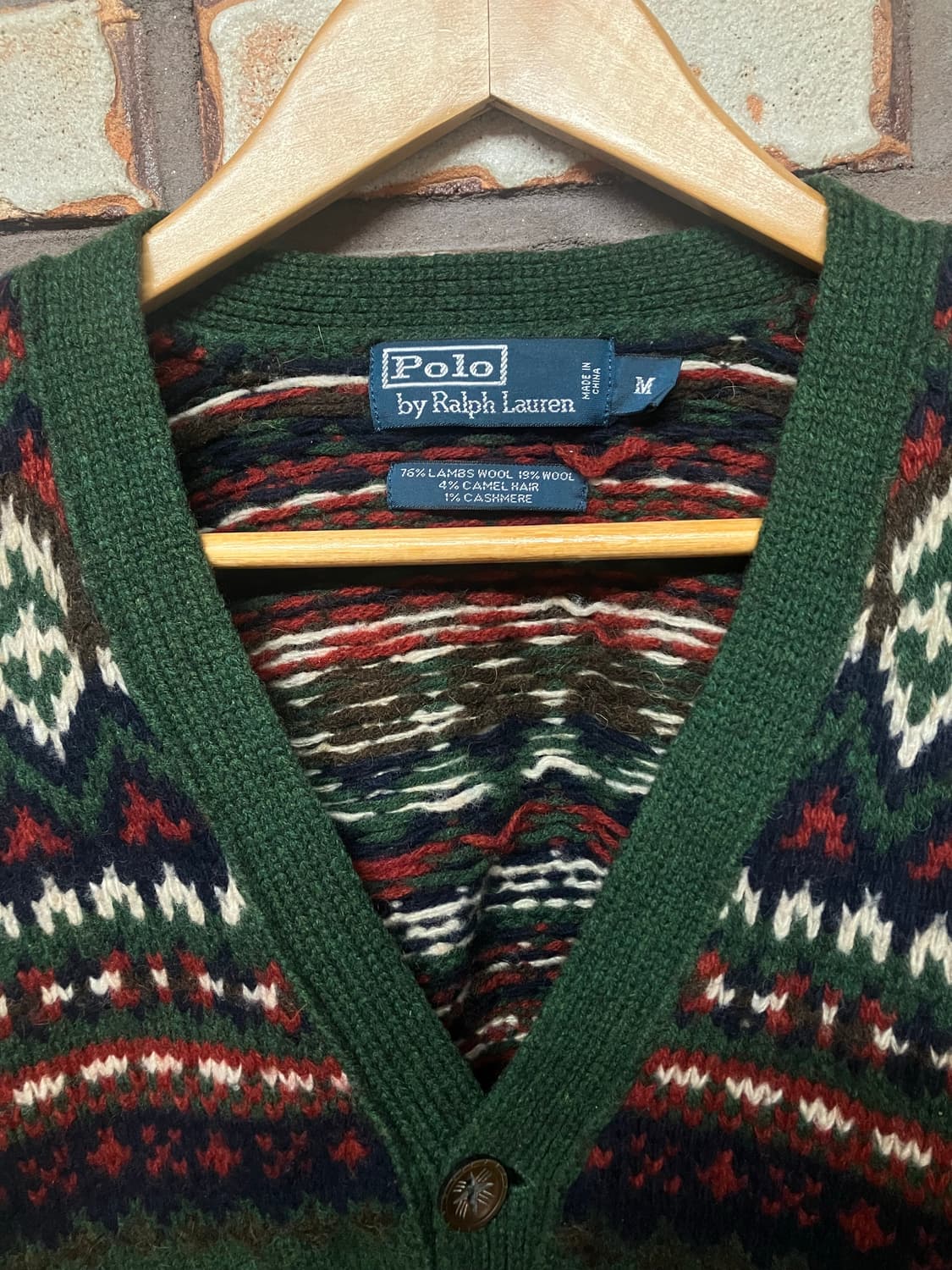 Polo Ralph Lauren 폴로 랄프로렌 - 90s 페어아일 가디건 상품이미지4