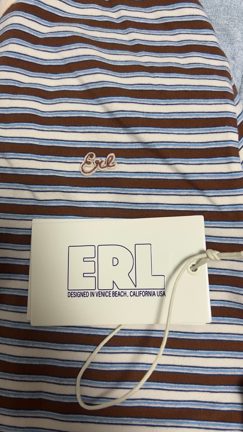 [L]erl 스트라이프 티 상품이미지1