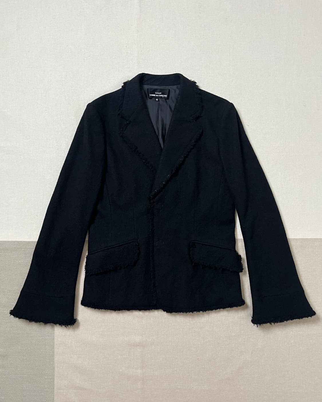 꼼데가르송 컷오프 자켓 comme des garcons 러프 상품이미지4