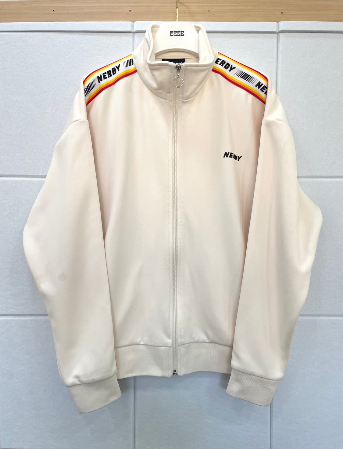 널디 화이트 트랙탑 져지 [s] 상품이미지1