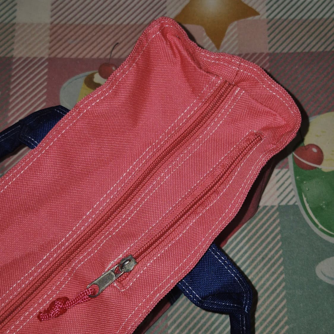 04s 고전 키티 레트로 핑크 캔버스 토트백 상품이미지10