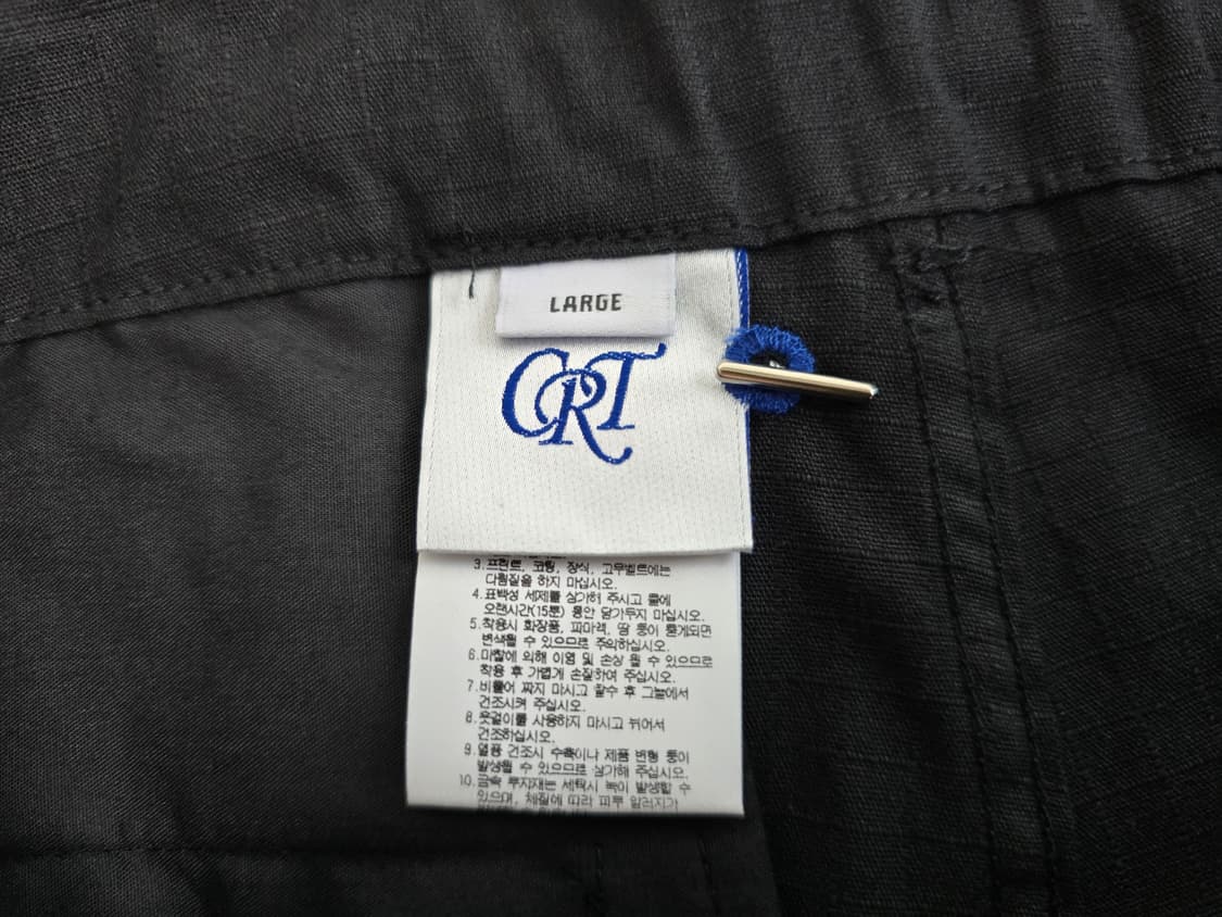 크리틱 우븐 카코 팬츠 블랙 L 상품이미지5