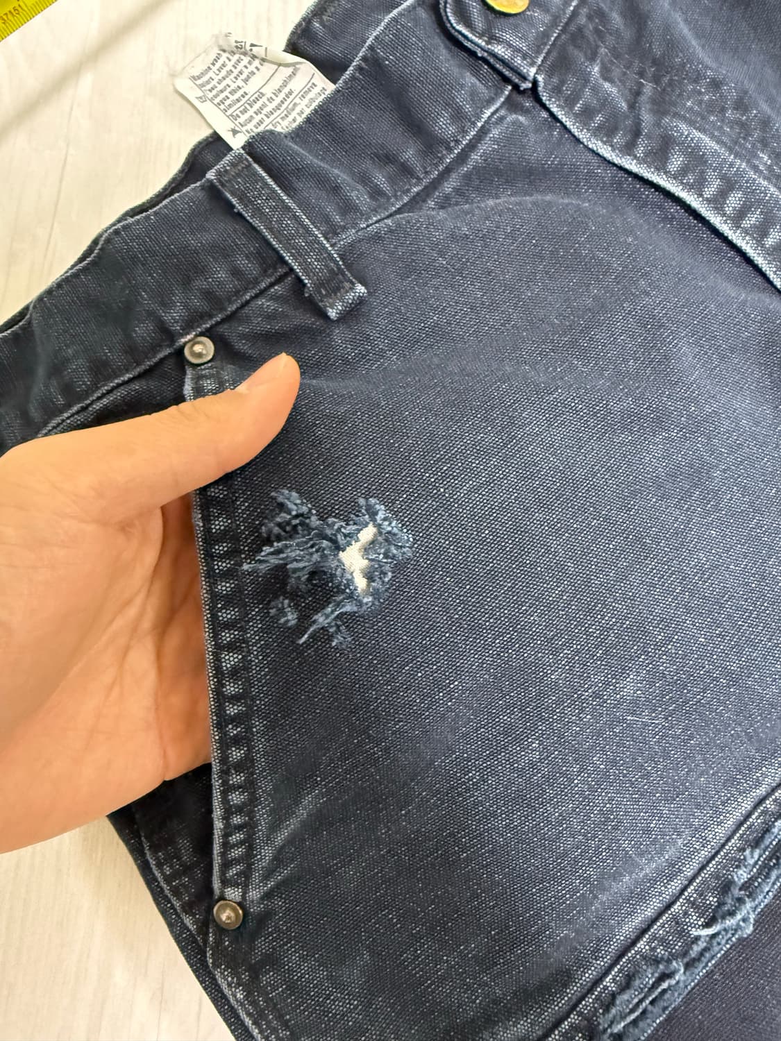 칼하트 더블니 블랙 34 상품이미지4